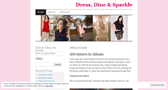 Desktop Screenshot of dressdinesparkle.com